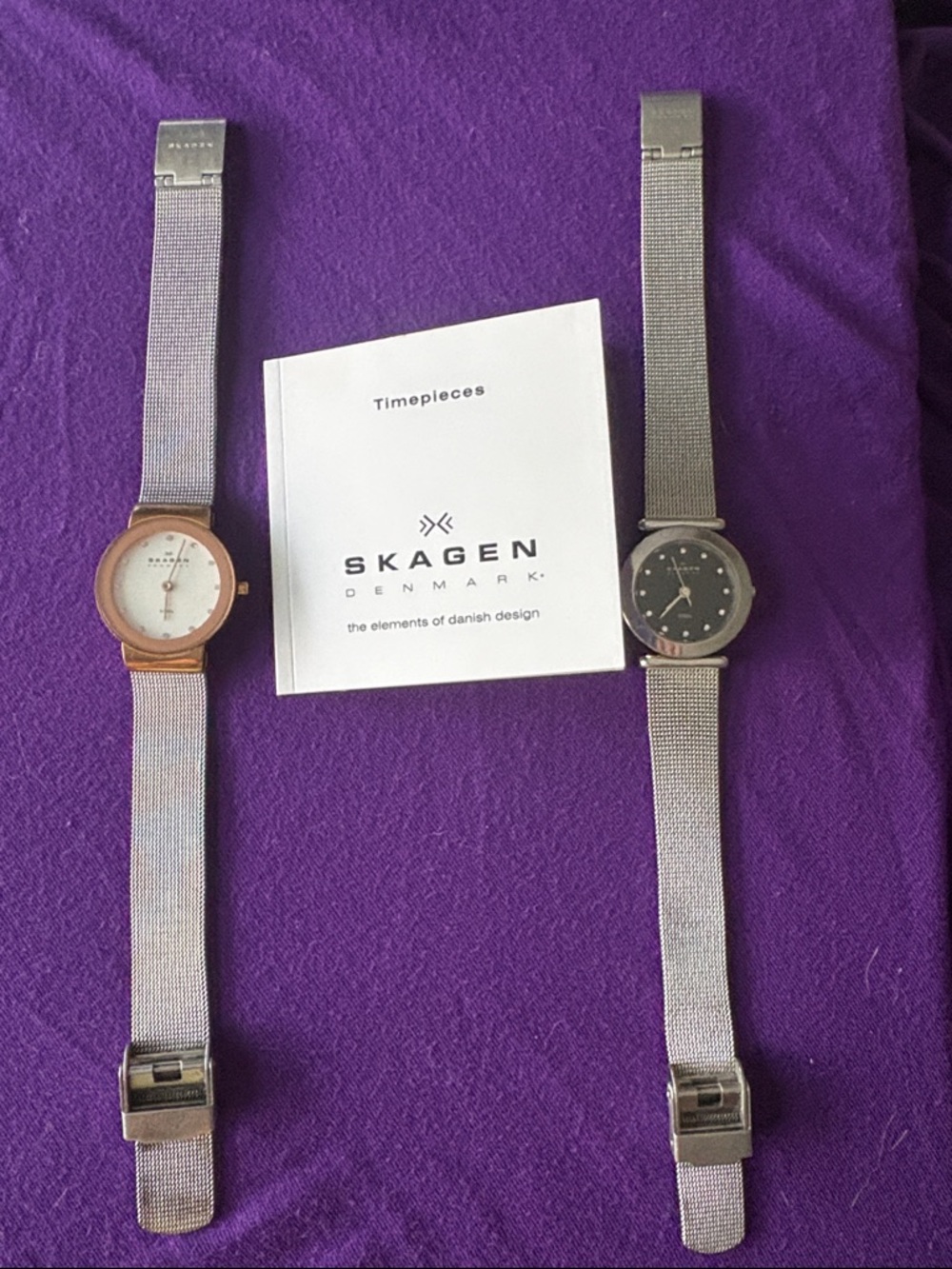 SKAGEN Denmark timepieces women’s 
Need batteries-comfortable design